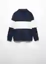 Sudadera John Navy Talla 06 Niños Mango