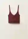 Top Ramon Burdeos Talla M Mujer Mango