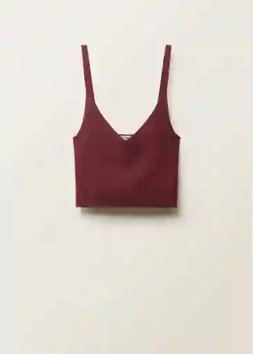 Top Ramon Burdeos Talla M Mujer Mango