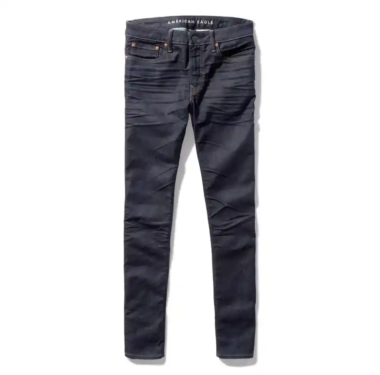 Jean Slim Straight Azul Talla 29 X 30 Hombre American Eagle