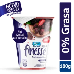 Yogurt Finesse Mora Vaso 180g