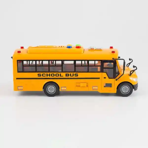 Maypa Bus Escolar Con Luz y Sonido Naranja 31 x 11 cm