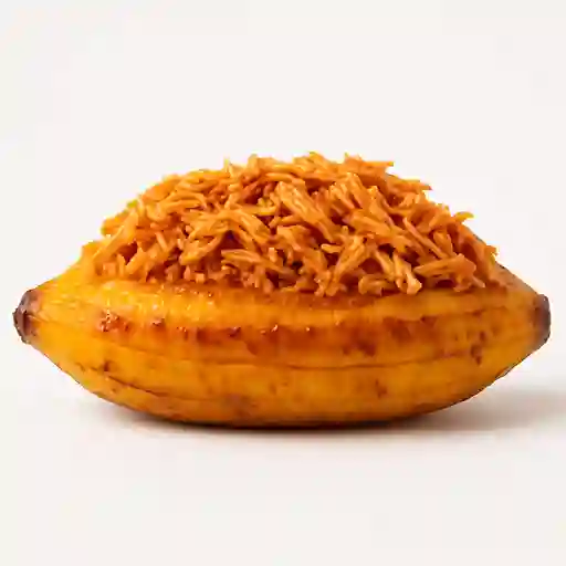 Platano Pollo Desmechado