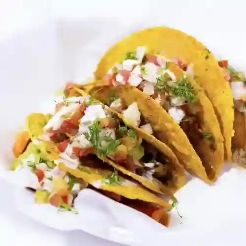 Tacos Shell de Cochinita Pibil