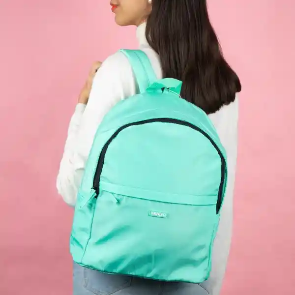 Mochila Colección Viaja Con Estilo Aguamarina Miniso