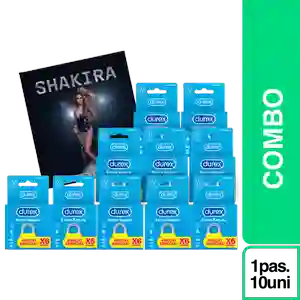 Combo Durex Condón Extra Seguro+ Shakira Barranquilla