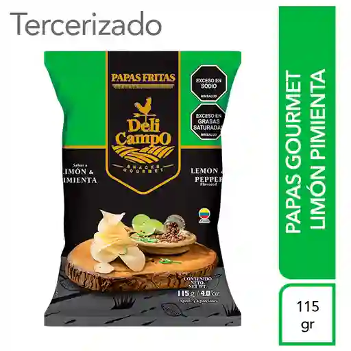 Delicampo Papa Gourmet Limón Pimienta