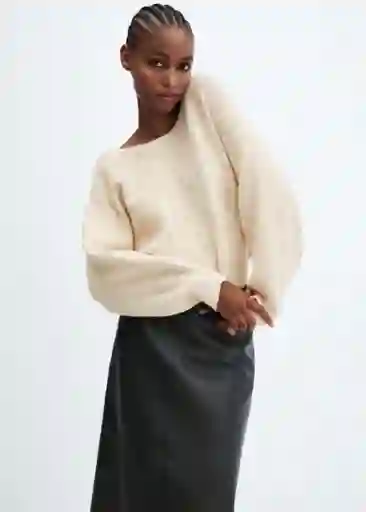 Jersey Vanesa Crudo Talla S Mujer Mango