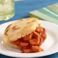 Arepa Rellena de Chorizo