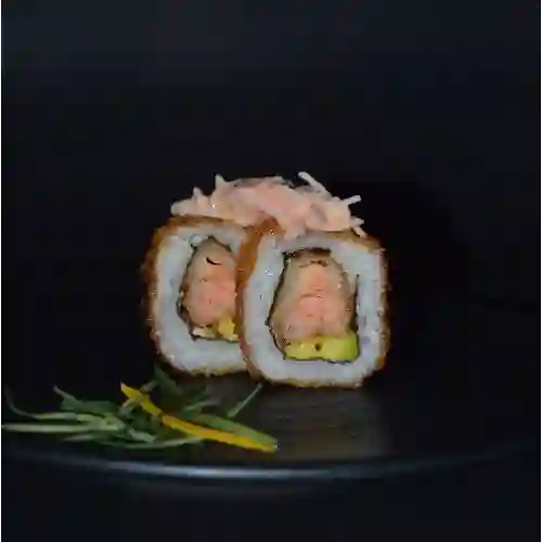 Salmón Crunch Tempurizado Roll