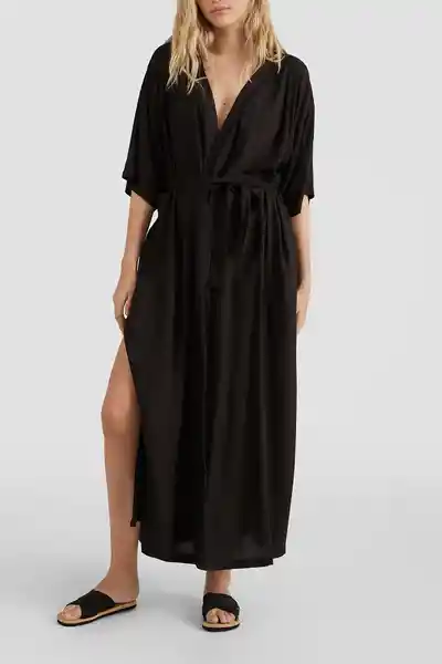 ONeill Vestido Kimono Mix And Match Negro Talla M