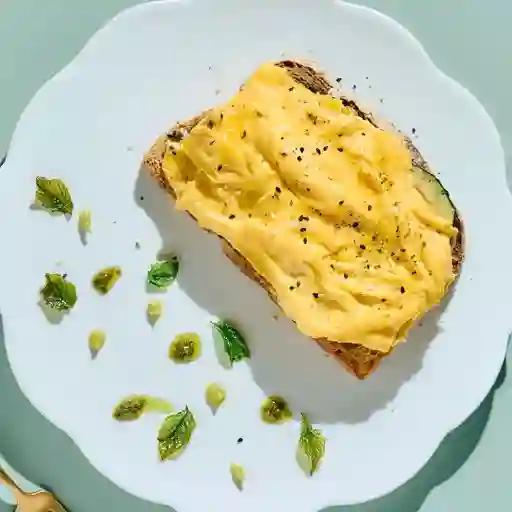 Desayuno tostada masa madre