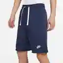 Nike Short Club Alumni Lbr Ft Para Hombre Azul Talla S