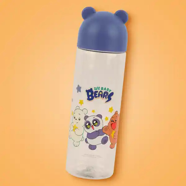 Vaso de Plástico Escandalosos Para Agua Fria Bebé Panda Miniso