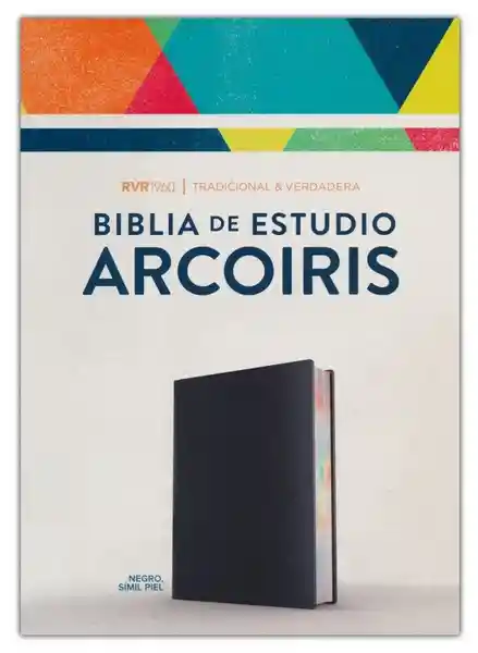 Biblia de Estudio Arcoíris Rvr 1960 Imitación Piel - VV.AA.