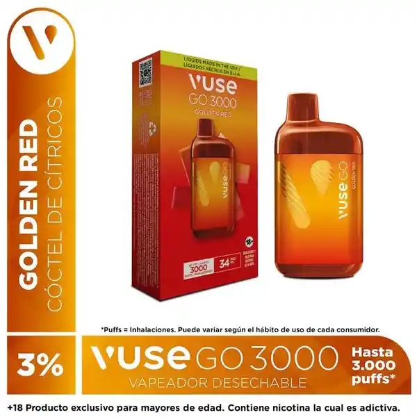 Vuse Go Vapeador Tequila Sunrise