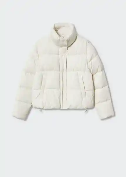 Anorak Anita Offwhite Talla 24 Mujer Mango