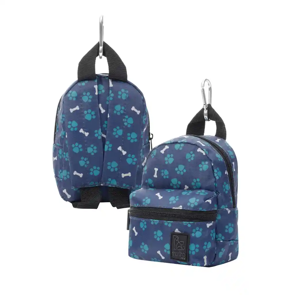 Totto Pets Morral Mini Para Snacks Gary Azul