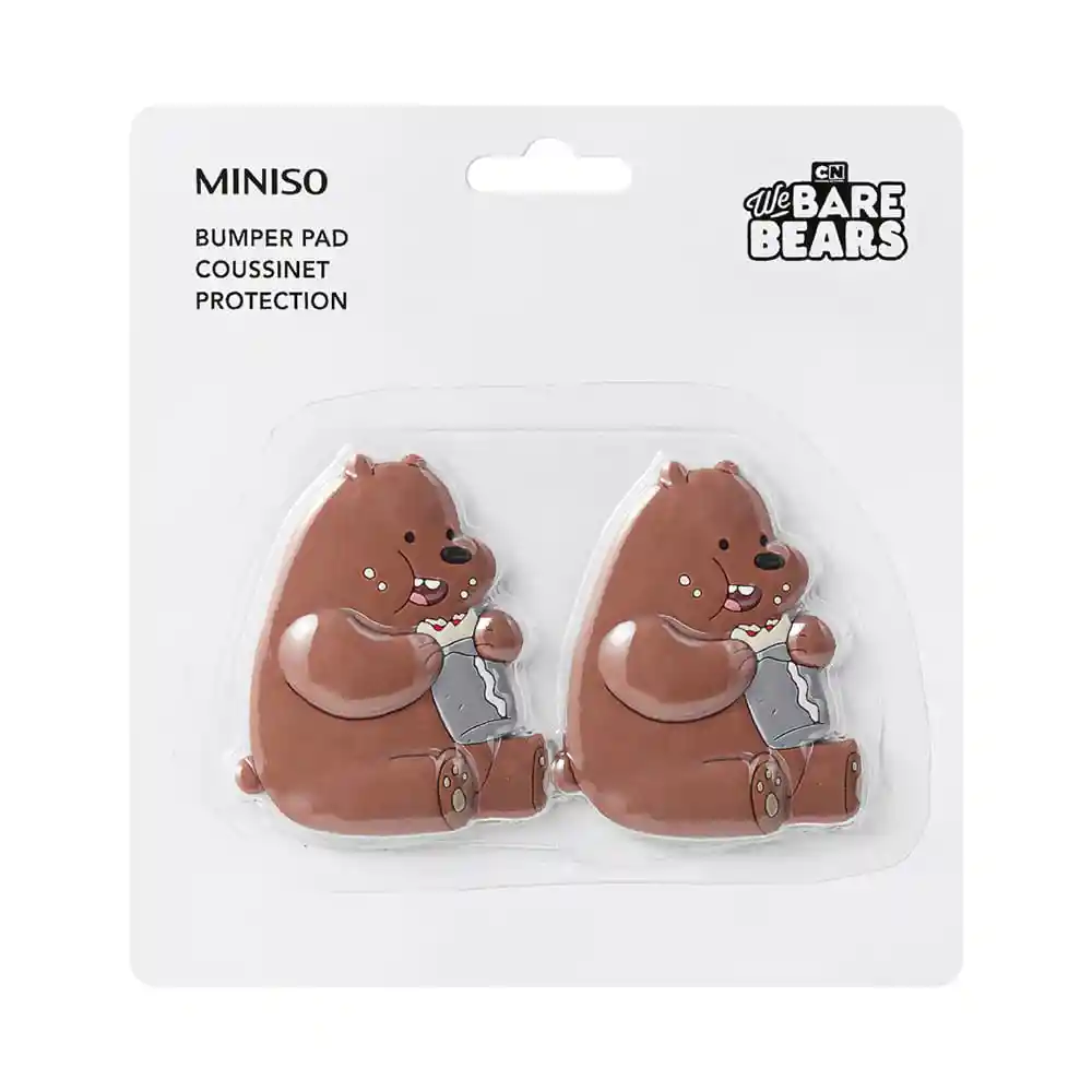 Miniso Almohadilla Protectora Para Parachoques Pardo