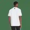 Adidas Camiseta Tiro T Para Hombre Blanco Ref: IW2661