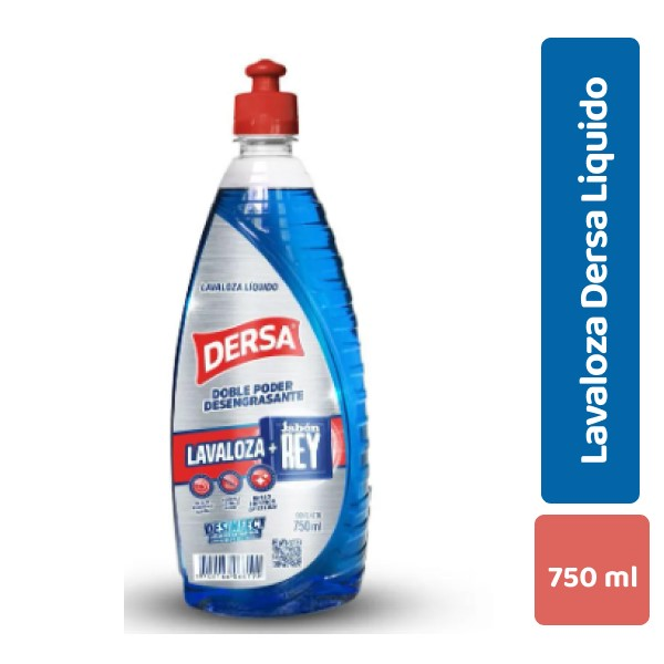 Dersa Lavaloza Líquido Desegrasante Jabón 750 ml