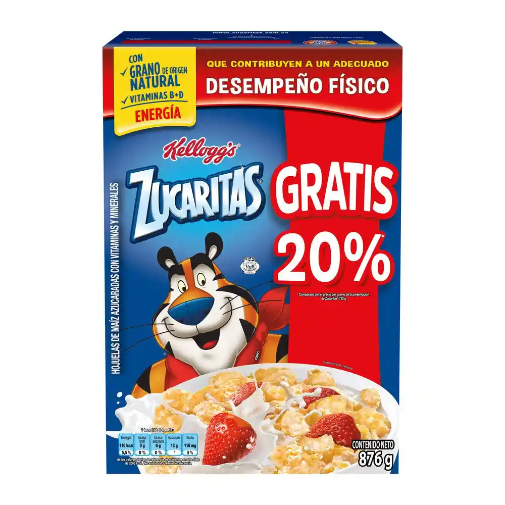 Zucaritas Kelloggs Cereal Azucarado