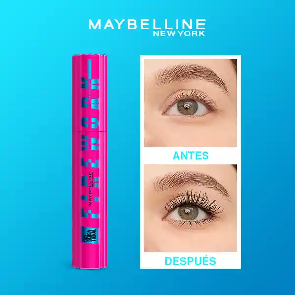 Pestañina Maybelline Lash Sensational Firework A Prueba de Agua