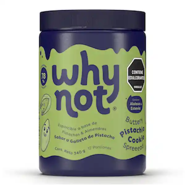 Why Not Esparcible a Base de Pistachos y Almendras