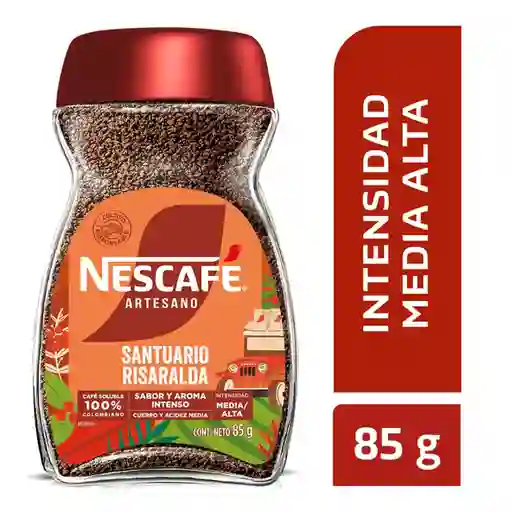 Café Instantáneo Nescafé Artesano Santuario Risaralda 85 g