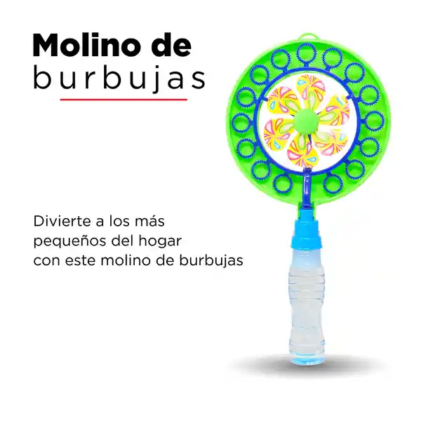 Máquina de Burbujas de Molino de Viento Miniso