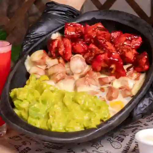 Salchipapa Braseada