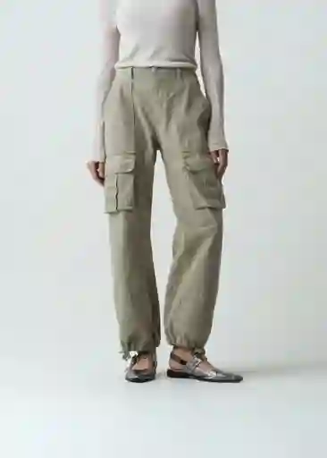 Jean Cannie Gris Aluminio Claro Talla 8 492G377 Naf Naf