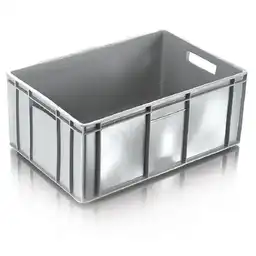 Estra Caja Fruver Cerrada Gris 60 x 40 x 25 cm
