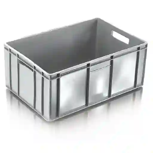 Estra Caja Fruver Cerrada Gris 60 x 40 x 25 cm