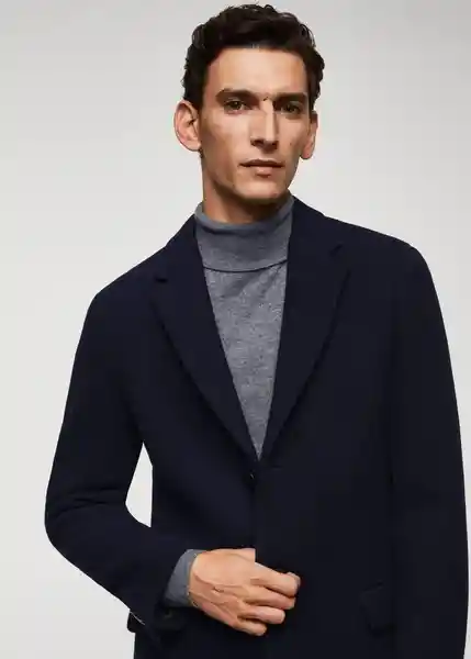 Abrigo Arizona Navy Talla XS Hombre Mango