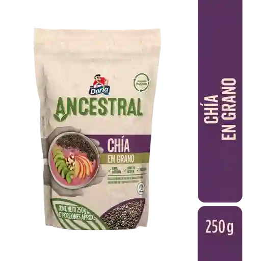 Chía en Grano Doria x 250 g