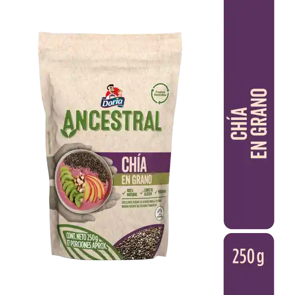 Chía en Grano Doria x 250 g