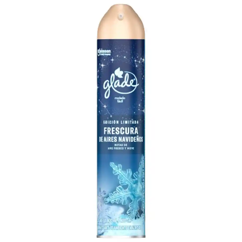 Glade Aerosol Edición Limitada Frescura de Aires Navideños