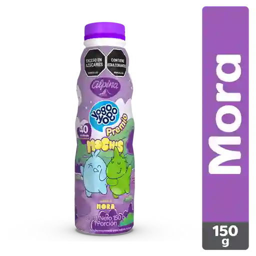 Yogo Yogo Premio Mora Botella 150g