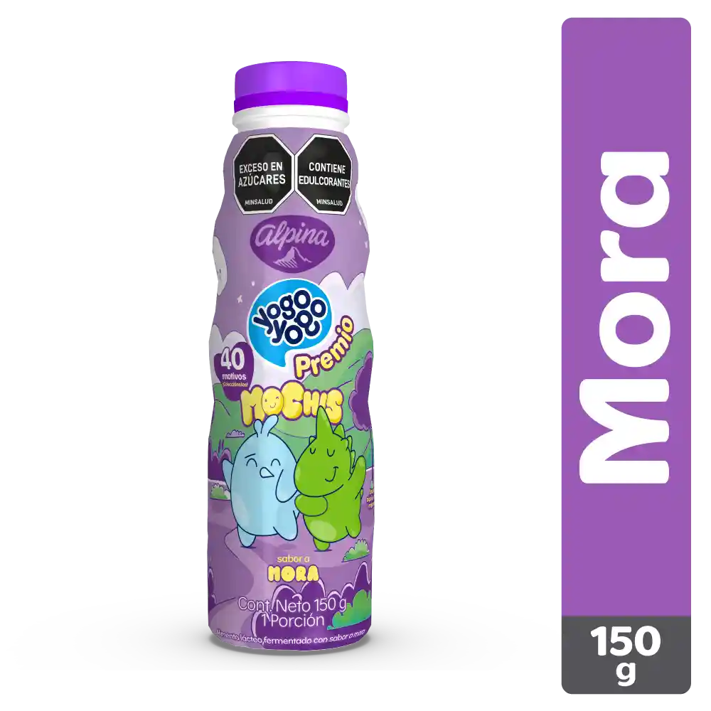 Yogo Yogo Premio Mora Botella 150g