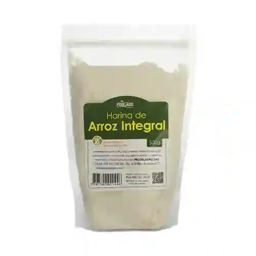 Harina de Arroz Integral 500Gr