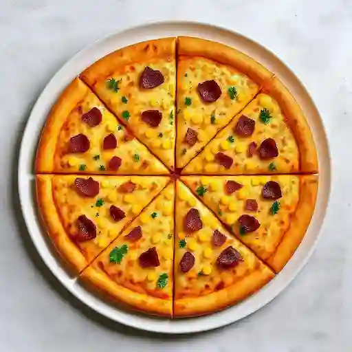 Pizza Maicitos y Tocineta Mediana con Borde