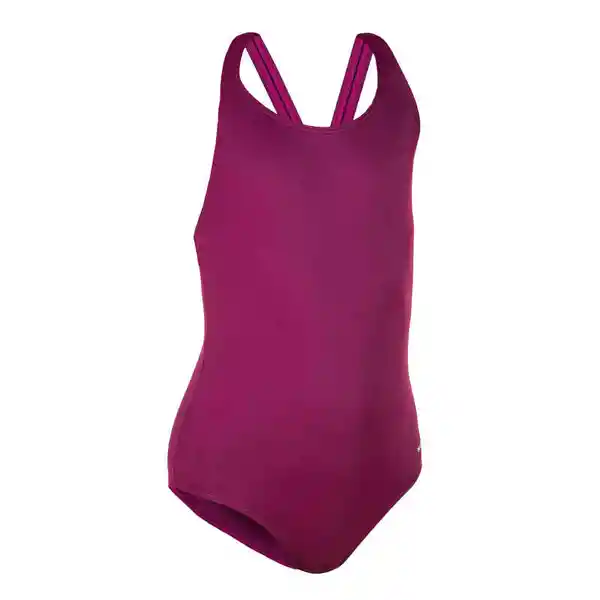 Nabaiji Vestido de Baño Natación Violeta Talla 14A