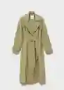 Abrigo Trench Taxi Khaki Talla S Mujer Mango