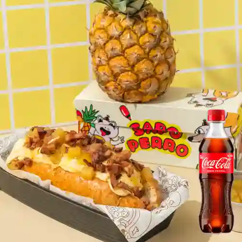 Combo Hawaiano + Coca Cola Original 400 ml