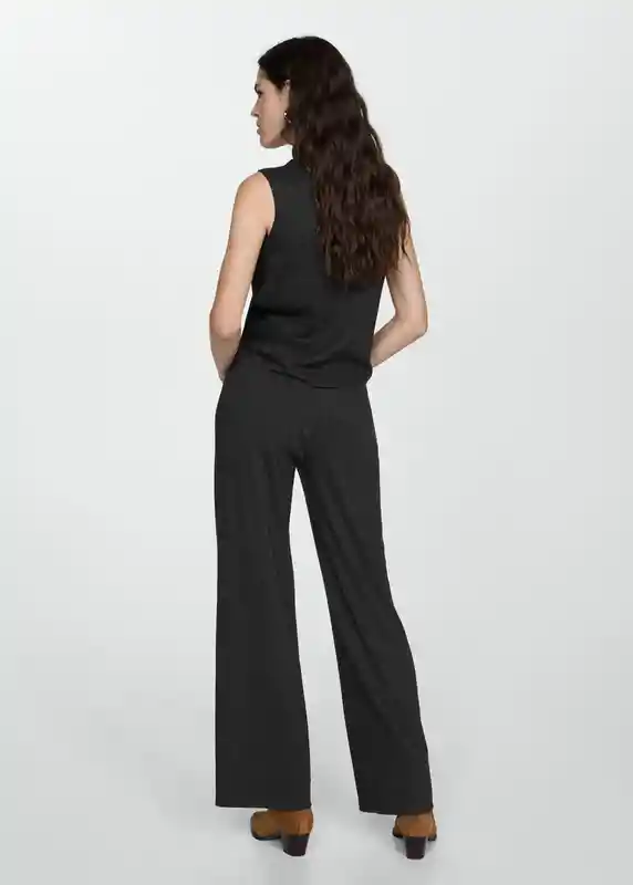 Pantalón Michigan Gris Oscuro Vigore Talla 24 Mujer Mango