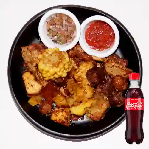 Combo Fritanga Veggie +Cocacola Orig 400ml