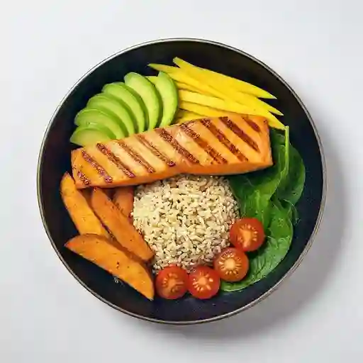 Ensalada de Garbanzo con Salmón
