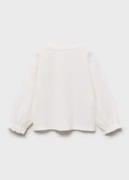 Camiseta Boston Offwhite Talla 69 Niña Mango