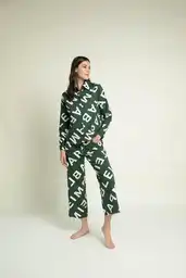 Pantalón Tobillero Verde Talla 12